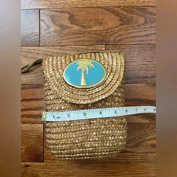Vintage Wimberly Jute Crossbody Mini Bag - Picture 4 of 9
